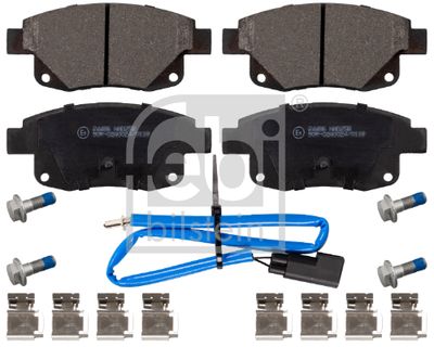 Brake Pad Set, disc brake FEBI BILSTEIN 16701