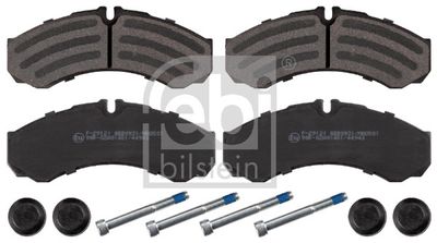 Brake Pad Set, disc brake FEBI BILSTEIN 16704