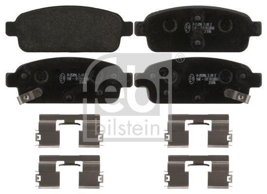 FEBI BILSTEIN 16893 Brake Pad Set, disc brake