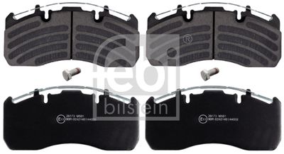 Brake Pad Set, disc brake FEBI BILSTEIN 16906