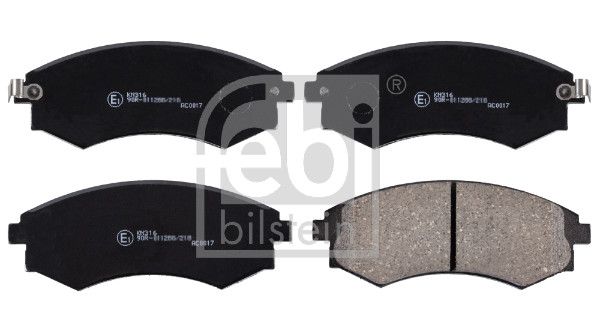 FEBI BILSTEIN 170253 Brake Pad Set, disc brake