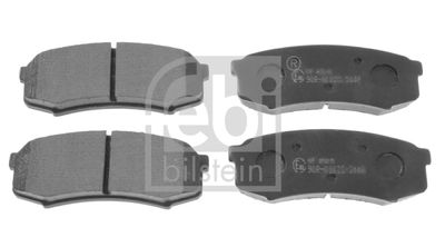 Brake Pad Set, disc brake FEBI BILSTEIN 170626