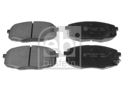 Brake Pad Set, disc brake FEBI BILSTEIN 175206