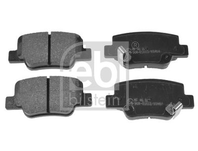 Brake Pad Set, disc brake FEBI BILSTEIN 175211