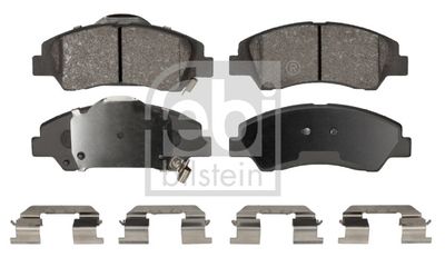 Brake Pad Set, disc brake FEBI BILSTEIN 186405