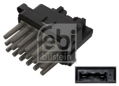 Resistor, interior blower FEBI BILSTEIN 38645
