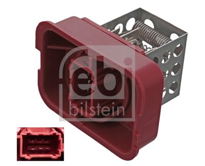 Resistor, interior blower FEBI BILSTEIN 48926