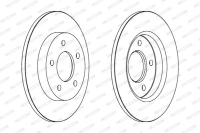 Brake Disc FERODO DDF1420C