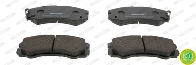 Brake Pad Set, disc brake FERODO FDB1015