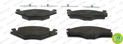 Brake Pad Set, disc brake FERODO FDB1072