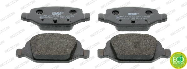 FERODO FDB1324 Brake Pad Set, disc brake