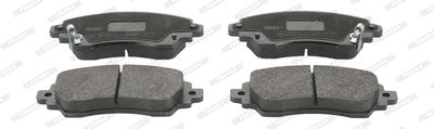 Brake Pad Set, disc brake FERODO FDB1391