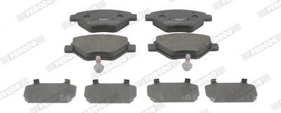 Brake Pad Set, disc brake FERODO FDB1409