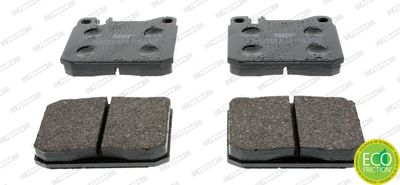 Brake Pad Set, disc brake FERODO FDB143