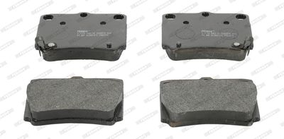 Brake Pad Set, disc brake FERODO FDB1570