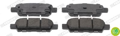 Brake Pad Set, disc brake FERODO FDB1693