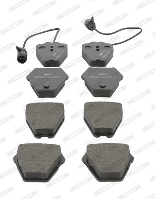 Brake Pad Set, disc brake FERODO FDB1710