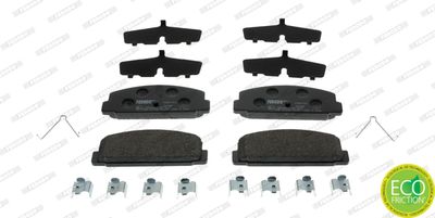 Brake Pad Set, disc brake FERODO FDB1721