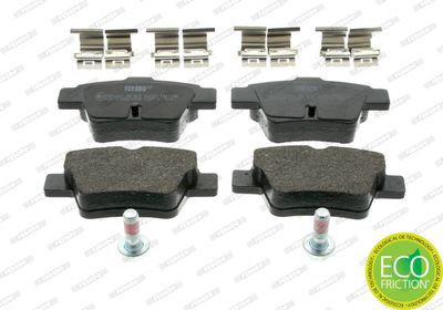 Brake Pad Set, disc brake FERODO FDB1784