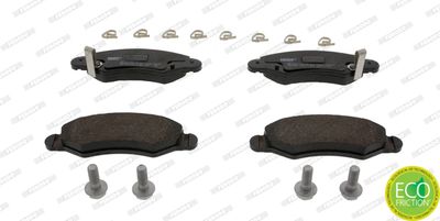 Brake Pad Set, disc brake FERODO FDB1811