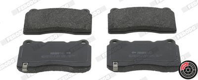 Brake Pad Set, disc brake FERODO FDB1968