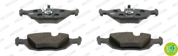 FERODO FDB296 Brake Pad Set, disc brake