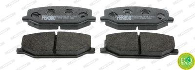 Brake Pad Set, disc brake FERODO FDB396
