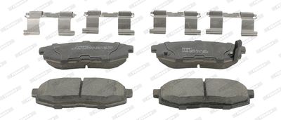 Brake Pad Set, disc brake FERODO FDB4187