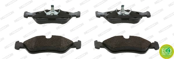 FERODO FDB584 Brake Pad Set, disc brake