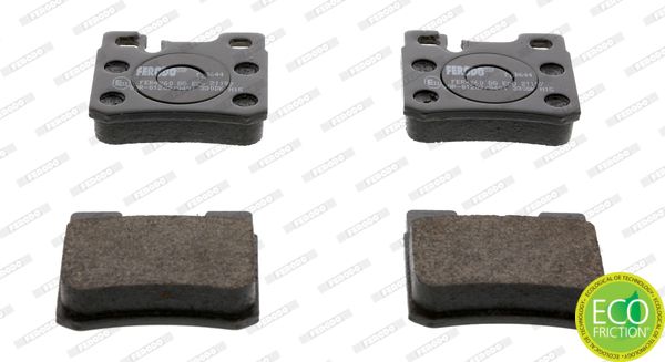 FERODO FDB644 Brake Pad Set, disc brake