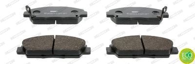 Brake Pad Set, disc brake FERODO FDB904