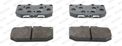 Brake Pad Set, disc brake FERODO FDB986