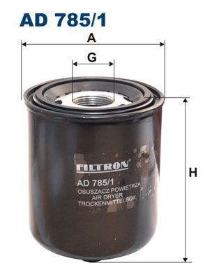 Air Dryer Cartridge, compressed-air system FILTRON AD 785/1