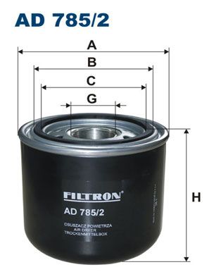 Air Dryer Cartridge, compressed-air system FILTRON AD 785/2