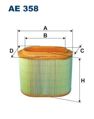 FILTRON AE 358 Air Filter