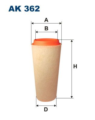 FILTRON AK 362 Air Filter