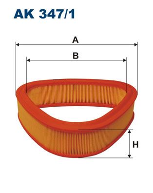 Air Filter FILTRON AK 347/1