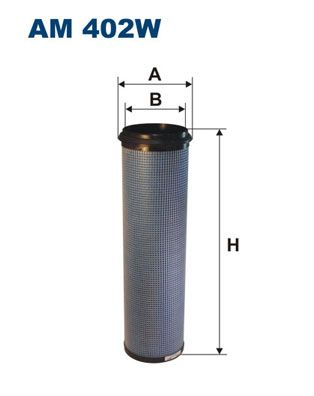 Secondary Air Filter FILTRON AM 402W