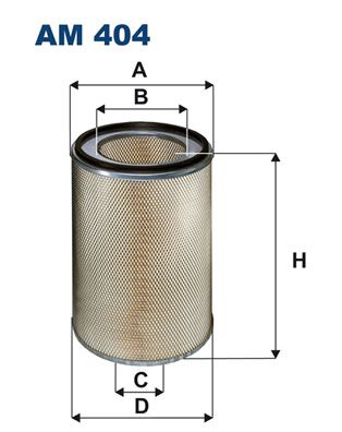 Air Filter FILTRON AM 404