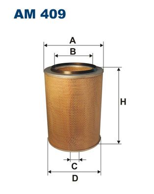 Air Filter FILTRON AM 409