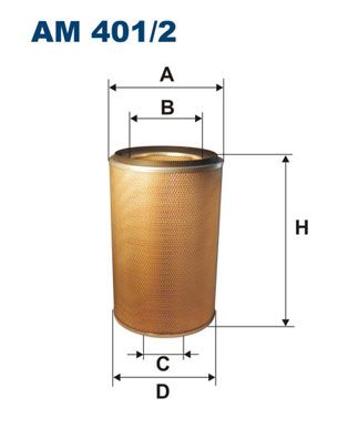 Air Filter FILTRON AM 401/2