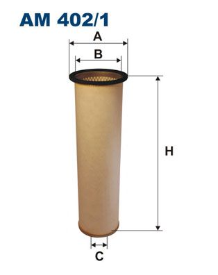 Secondary Air Filter FILTRON AM 402/1W