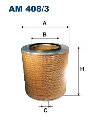 Air Filter FILTRON AM 408/3