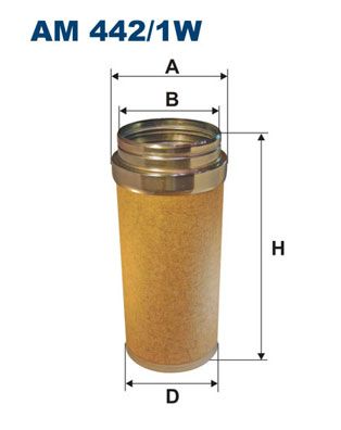 FILTRON AM 442/1W Secondary Air Filter