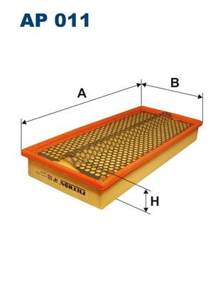 Air Filter FILTRON AP 011