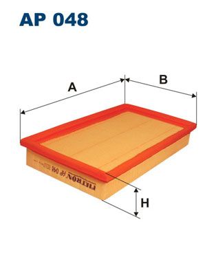 Air Filter FILTRON AP 048