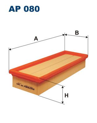 Air Filter FILTRON AP 080