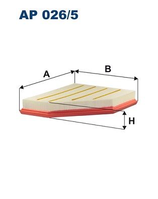 Air Filter FILTRON AP 026/5