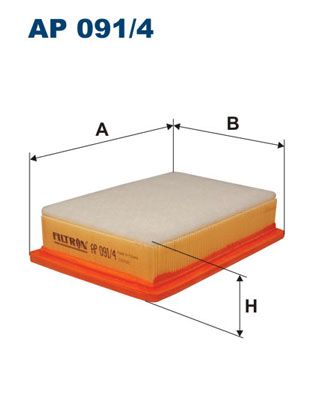 Air Filter FILTRON AP 091/4