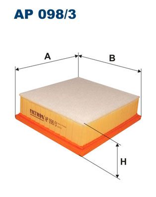 Air Filter FILTRON AP 098/3